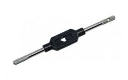 Мітчикоутримувач сталевий №1.1/2; М 1-12; 1/16-1/2; G1/8; квадрат 2,1-8,0 мм; L=176 мм VOLKEL 14015