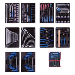 Набір інструментів 173 одиниць в ящику