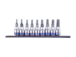 Набір біт Torx 1/4" 9 одиниць в тримачі
