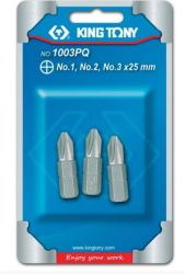 Набір біт 1/4" 3 шт. (1025P SERIES)