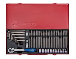 Набір біт і головок 3/8" 69 одиниць (уп.1)