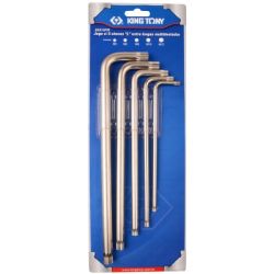Набір Г-подібних ключів 5 одиниць KING TONY