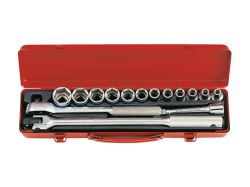 Набір головок 1/2" 8-27 мм 15 шт.