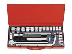 Набір головок 1/2" 24 одиниць 6-гранн.