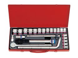 Набір головок 1/2" 24 одиниць 6-гранн дюйм