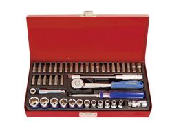 Набір головок 1/4" 45 одиниць (4-12 мм)