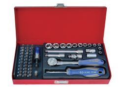 Набір головок 1/4" 51 одиниць