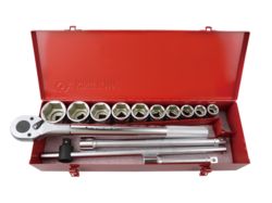 Набір головок 3/4" 25 одиниць 22-50 мм 14 одиниць