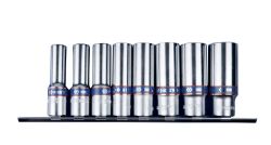 Набір головок 3/8" 8 одиниць 10-19 мм