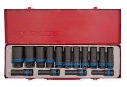 Набір головок ударних 15 одиниць подовжених (уп.1)