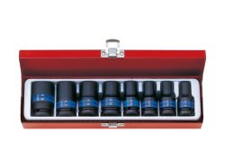 Набір головок ударних 1/2" 8 одиниць 10 - 24 мм тонкостінні (уп.1)