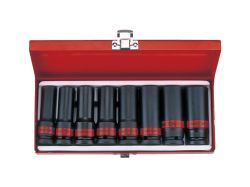 Набір головок ударних глибоких 1/2" дюйм 8 одиниць 1/2-15/16