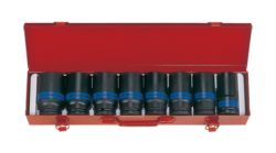 Набір головок ударних 3/4" 8 одиниць 26 - 38 мм подовжених (уп.1)