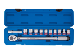 Набір динамометричних ключів 1/2 "42-210 Нм з шестигранними головками 13-24 мм KING TONY