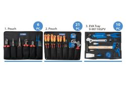 Набір діелектричного інструмента 37 предметів VDE