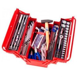 Набір інструментів 66 одиниць в ящику (уп.1)