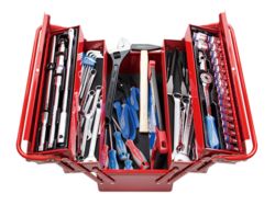Набір інструментів 68 одиниць в ящику (уп.1)