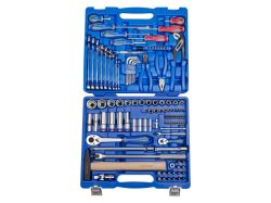 Набір головок 12 гр CHROME 110PC.1/2"&1/4"DR.