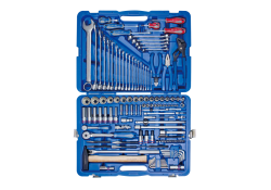 Набір інструментів 128 одиниць 1/4"+1/2"