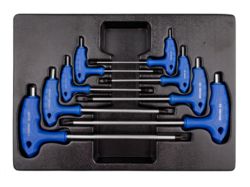 Набір шестигранників Г-обр.  2-10 мм, арт.9-22108MR