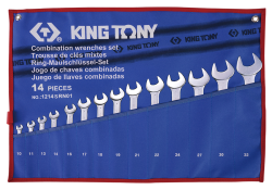 Набор ключів ріжково-накидних 14 одиниць