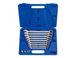 Набір ключів ріжково-накидних з трищіткою 13 одиниць 8-19 мм