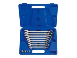 Набір ключів комбі з трищіткою та шарніром (8-19 мм) 13 одиниць