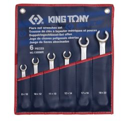 Набір ключів ріжкових силових 6 одиниць (уп.1)