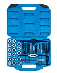 Набір метчиків та плашек метричних 39 одиниць М3-М12