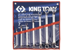 Набор накидных ключей KING TONY 1/4"-9/8", 7 шт. 1707SR