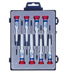 Викрутки годинникові прецизійні 40 мм 8 одиниць