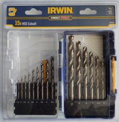 Набір свердл STC HSS-E Cobalt 15 pc