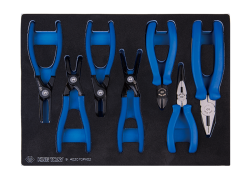 Набір інструментів (знімачі, пасатижі, бокорізи) 7 одиниць