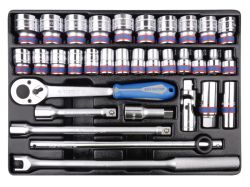 Набір головок 6-гранн. ложемент