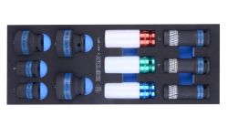 Набір ударних головок 1/2", ложемент, 11 одиниць