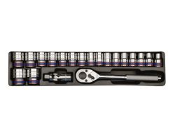 Набір інструментів 20 одиниць 1/2" 12 гр   в ложементе (уп.1)