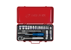 Набір торцевих головок 21 предметів 3/8"&1/4"