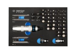 Набір торцевих насадок з принаддям 43 одиниць