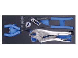 Набір плоскогубці, кліщі, затиск