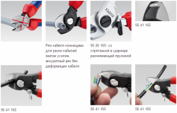 Ножиці для різки кабелів 95 16 165