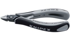 Прецизійні кусачки бокові для електроніки KNIPEX 79 42 125 ESD