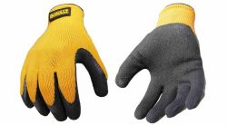 Робочі рукавиці трикотажні, просочені гумою DEWALT DPG70 L нейлон