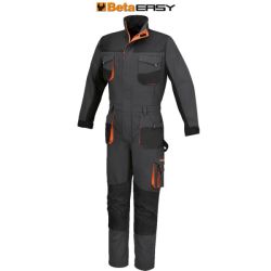 7905G XXXL-WORK OVERALLS, GREY