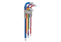 Набір шестигранників 9 од. екстрадовгих Г-под. з кулькою 1,5-10 мм (уп.10)