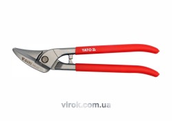 Ножиці по металу ліві YATO : L= 260 мм [6/24]