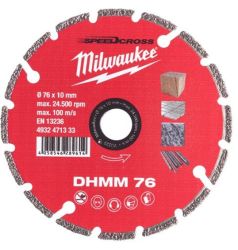 Диск алмазний MILWAUKEE DHMM 76, діаметр 76 мм для M12 FCOT