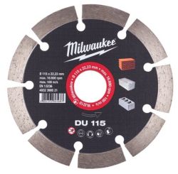 Диск алмазний MILWAUKEE DU 125, 125мм