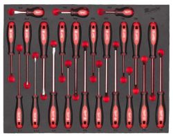 Ложемент із тригранними викрутками - 23 од.MILWAUKEE