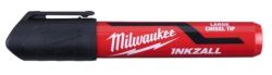 Маркер для будмайданчика InkZAll MILWAUKEE, великий (L), чорний (3шт)