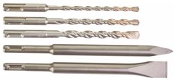 Набір бурів та долот SDS-PLUS MILWAUKEE, (5шт)
